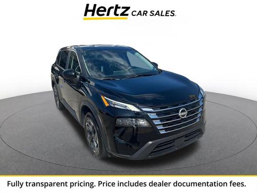 Super Black 2025 Nissan Rogue SV