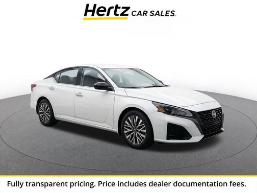 Glacier White 2025 Nissan Altima SV FWD
