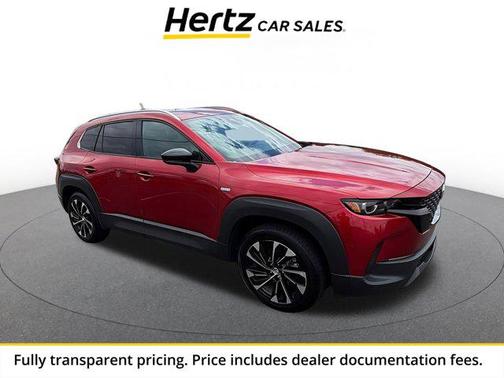 Soul Red Crystal Metallic 2025 Mazda CX-50 Hybrid Premium Plus Package