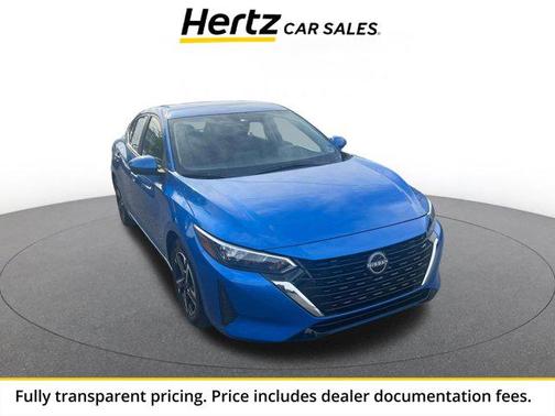 Electric Blue Metallic 2025 Nissan Sentra SV