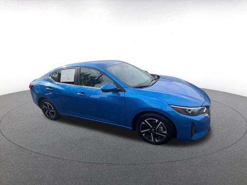 Electric Blue Metallic 2025 Nissan Sentra SV