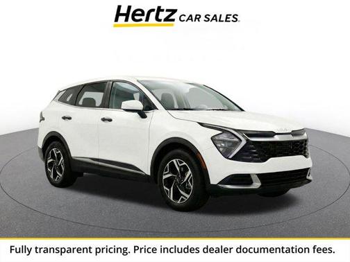 Glacial White Pearl 2025 Kia Sportage LX