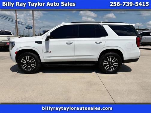 Summit White 2021 GMC Yukon 4WD AT4