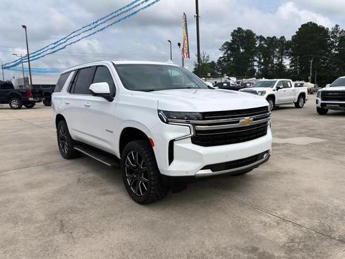 Summit White 2022 Chevrolet Tahoe LT