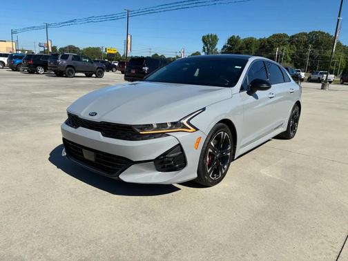 Wolf Gray 2021 Kia K5 GT-Line