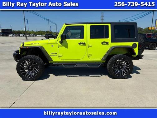 Hypergreen Clearcoat 2017 Jeep Wrangler Unlimited Sport