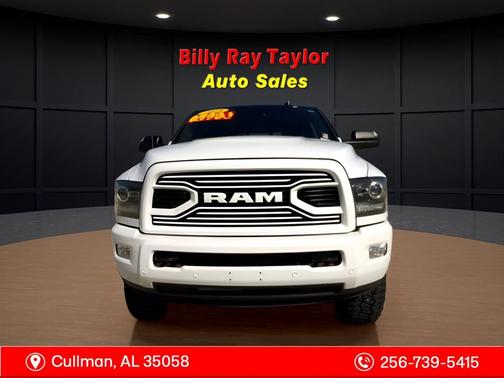 2018 RAM 3500 Laramie Mega Cab 4x4 6'4' Box