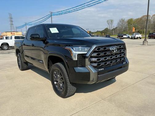 Midnight Black Metallic 2023 Toyota Tundra Platinum
