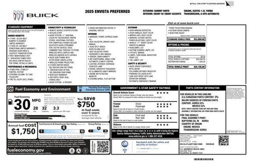 2025 Buick Envista Preferred