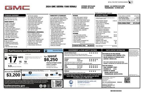 2024 GMC Sierra 1500 Denali