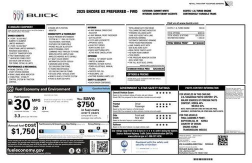 2025 Buick Encore GX Preferred