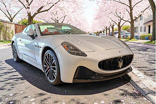 Bianco Astro 2026 Maserati GranCabrio Convertible