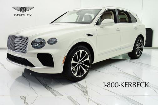 Glacier White 2023 Bentley Bentayga Hybrid V6/LEASE OPTIONS AVAILABLE