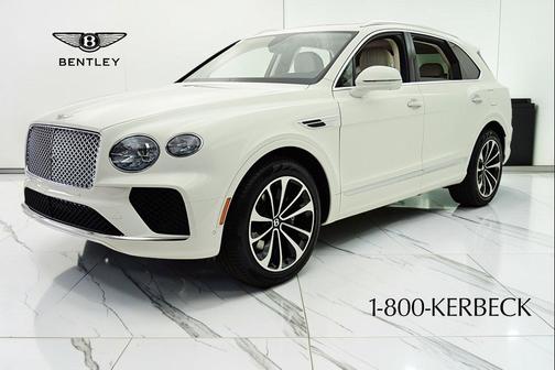 Glacier White 2023 Bentley Bentayga Hybrid V6/LEASE OPTIONS AVAILABLE