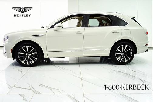 Glacier White 2023 Bentley Bentayga Hybrid V6/LEASE OPTIONS AVAILABLE