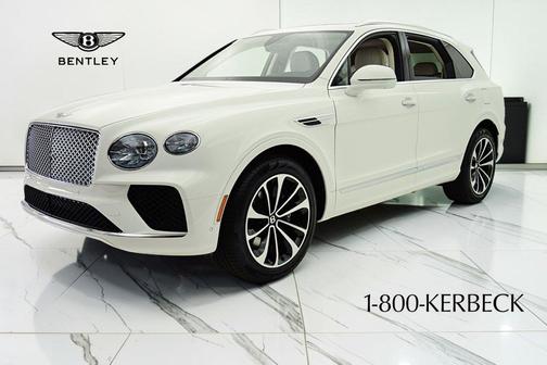 Glacier White 2023 Bentley Bentayga Hybrid V6/LEASE OPTIONS AVAILABLE