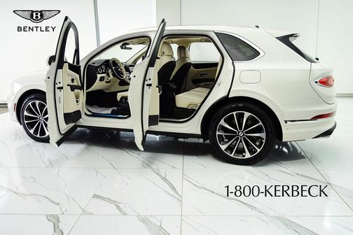 Glacier White 2023 Bentley Bentayga Hybrid V6/LEASE OPTIONS AVAILABLE