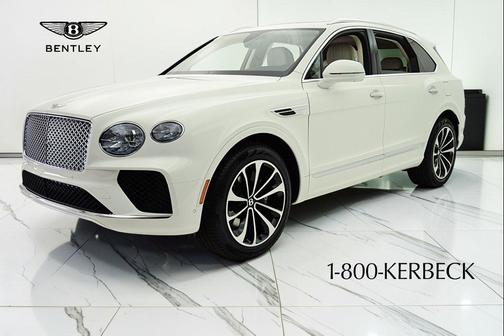 Glacier White 2023 Bentley Bentayga Hybrid V6/LEASE OPTIONS AVAILABLE