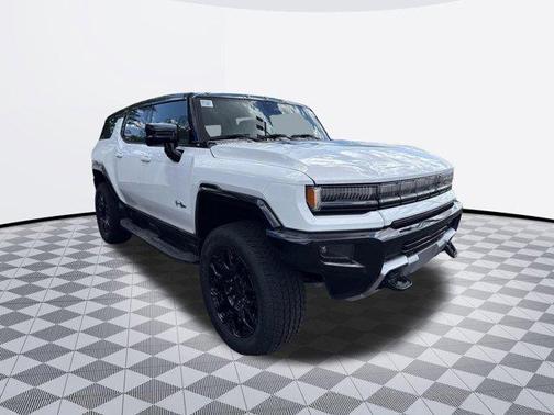 Interstellar White 2026 GMC HUMMER EV SUV 2X