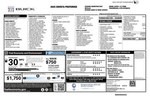 2025 Buick Envista Preferred