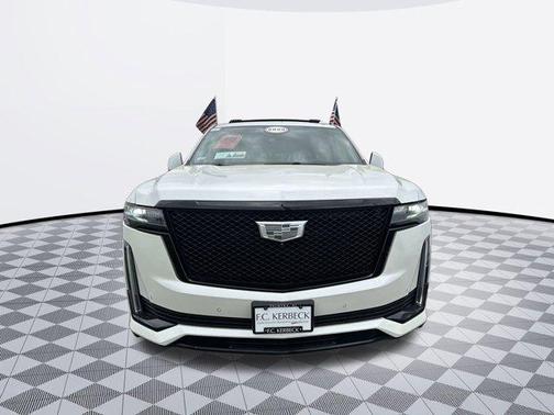 Crystal White Tricoat 2022 Cadillac Escalade Sport Platinum