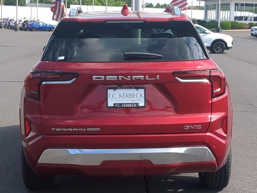 Volcanic Red Tintcoat 2026 GMC Terrain Denali