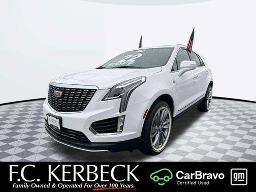 Crystal White Tricoat 2024 Cadillac XT5 Premium Luxury