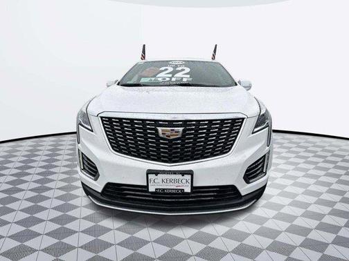 Crystal White Tricoat 2024 Cadillac XT5 Premium Luxury