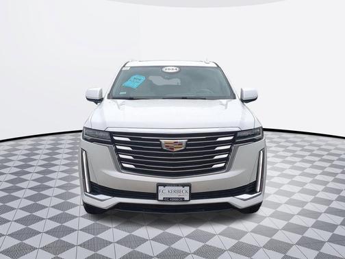 Crystal White Tricoat 2024 Cadillac Escalade Premium Luxury Platinum
