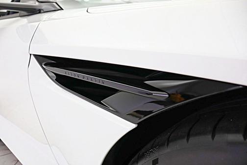Lunar White 2024 Aston Martin DB12 Volante