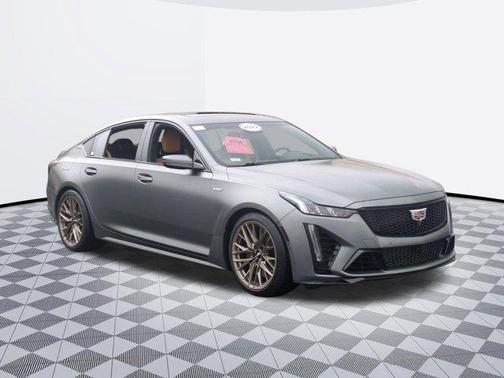 Dark Emerald Frost 2022 Cadillac CT5-V Blackwing