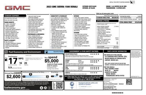 2023 GMC Sierra 1500 Denali