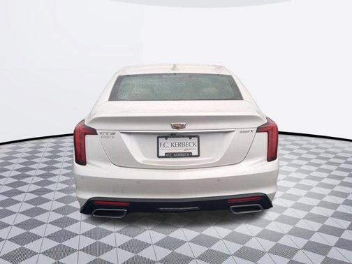 Crystal White Tricoat 2022 Cadillac CT5 Premium Luxury