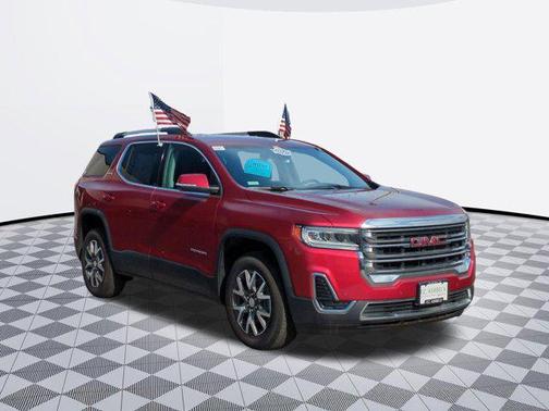 Volcanic Red Tintcoat 2023 GMC Acadia SLE