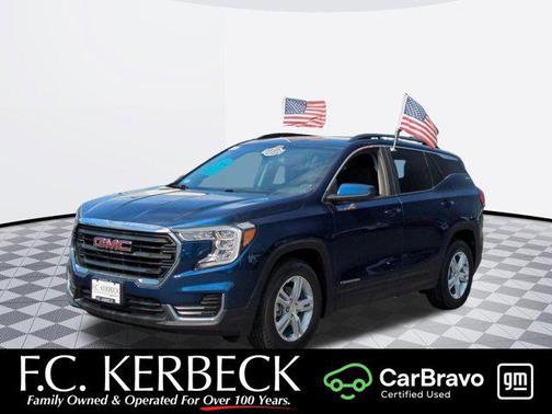 Marine Metallic 2022 GMC Terrain SLE