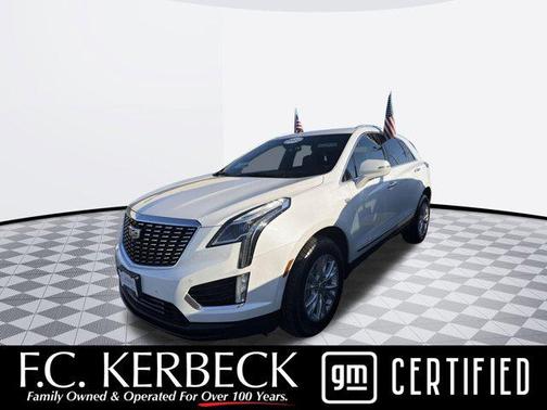 Crystal White Tricoat 2022 Cadillac XT5 Luxury
