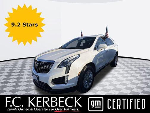 Crystal White Tricoat 2022 Cadillac XT5 Luxury