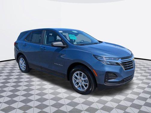 Lakeshore Blue Metallic 2024 Chevrolet Equinox LS