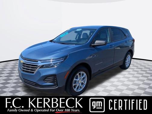 Lakeshore Blue Metallic 2024 Chevrolet Equinox LS
