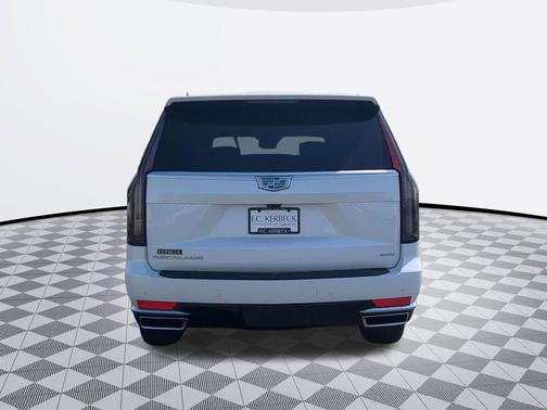 Crystal White Tricoat 2023 Cadillac Escalade ESV Premium Luxury