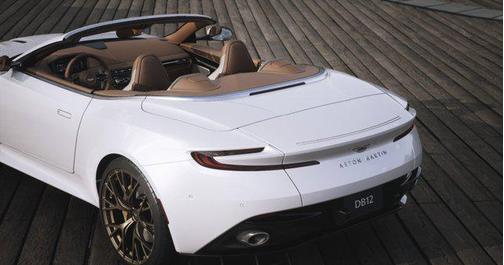 Zenith White 2026 Aston Martin DB12 Volante In-Transit