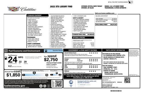 2022 Cadillac XT5 Luxury
