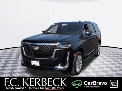 Dark Moon Blue Metallic 2024 Cadillac Escalade Premium Luxury