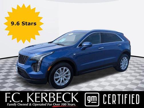 Wave Metallic 2023 Cadillac XT4 Luxury
