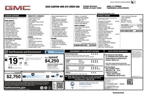 2025 GMC Canyon Base