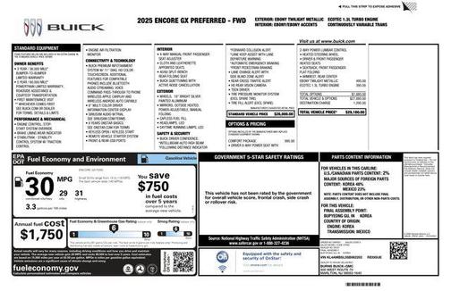 2025 Buick Encore GX Preferred