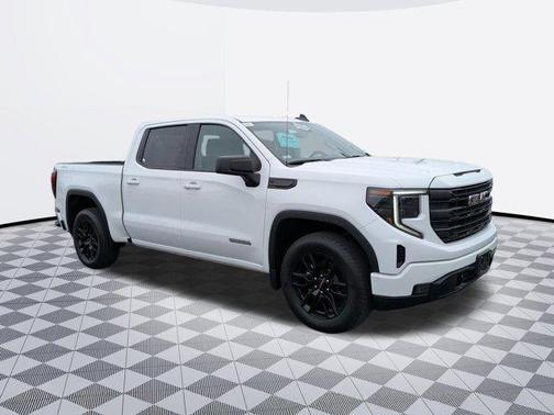 Summit White 2024 GMC Sierra 1500 Elevation