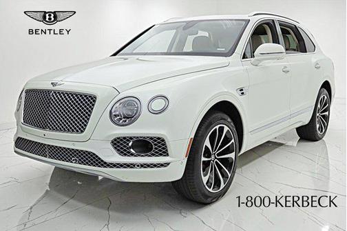 Glacier White 2017 Bentley Bentayga W12