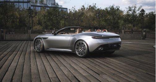 Aluminite Silver 2026 Aston Martin DB12 Volante In-Transit