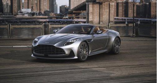 Aluminite Silver 2026 Aston Martin DB12 Volante In-Transit
